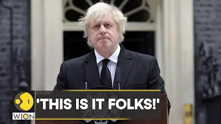 Boris Johnson bids farewell with final speech at 10 Downing Street | UK | Latest English News | WION