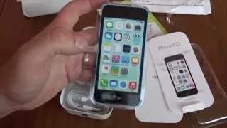 #001 Посылки с EBay - Оригинальный IPhone 5C