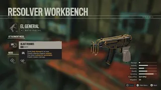 Far Cry 6 - El General Auto Pistol Blast Rounds, Nimble Shooter and Trigger Discipline XSX Gameplay