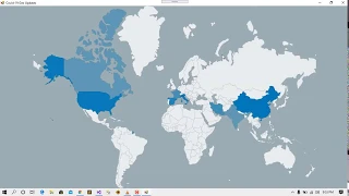 C# - Live Chart, Geo Map in Windows Forms App C#
