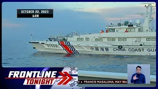 Resupply boat at BRP Cabra na nagpatay na ng makina, nabangga ng China | Frontline Tonight