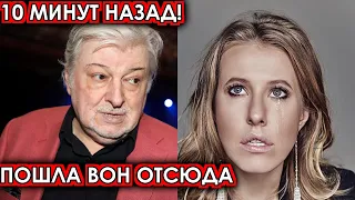 10 минут назад! Пошла вон отсюда! Разгневанный Добрынин разгромил зарвавшуюся Собчак