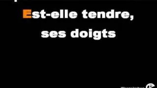 Canción "Coeur déjà pris" de Alizée (lyrics/sous-titres/paroles... on screen)