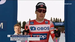 Johannes Høsflot Klæbo - Best Cross Country Skiing Sprinter of all Time