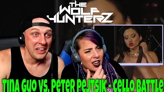 Tina Guo vs. Peter Pejtsik - Cello Battle (HAVASI Symphonic Arena Show) THE WOLF HUNTERZ Reactions