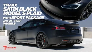 New Tesla Model S Plaid Upgraded with Brembo Brakes, Carbon Fiber Aero Sport Package & Stealth PPF