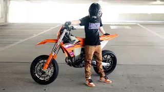 My 2024 KTM 450 SUPERMOTO