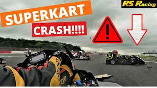 SUPERKART CRASH! Did that really just happen in front of me...!!