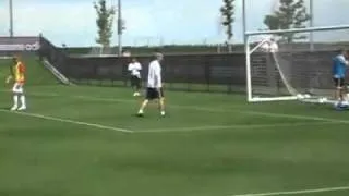 Zidane deixa goleiro bobo em treino, Golaço!!