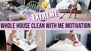 WHOLE HOUSE CLEAN WITH ME 2019 | SUPER MESSY HOUSE | EXTREME CLEANING MOTIVATION | CLEANING MY HOUSE