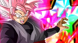 FIXATE I DOMAIN! 100% GOKU BLACK ROSE' SHOWCASE LINK LVL 10! DBZ: Dokkan Battle