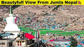 Beautyfull view from  jumla  khalanga bazar | Jumla Nepal | Beautu of  jumla 1080p