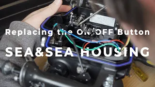 SEA&SEA On and Off Button Fix | Underwater Housing (what not to do)  - Sony A7III