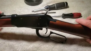 Winchester 94 break down for cleaning.
