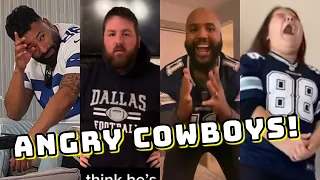 ANGRY COWBOYS FANS REACTIONS | TikTok Compilation 2024