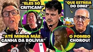 NETO DEBOCHA DO DINIZ MAS GALVÃO BUENO ELOGIA A SELEÇÃO BRASILEIRA!!