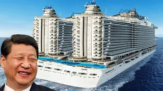 China Produces a 16 Storey Super Cruise Ship of 40 Thousand Square Meters, Which Amazes the World