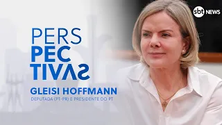 Ao vivo: Gleisi Hoffmann (PT-PR) fala ao Perspectivas sobre relação entre governo Lula e Congresso