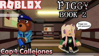 Roblox Piggy Book 2: Cap.1 Callejones De La Ciudad algo Extraño Pasa! Historia Doblado Al Español!