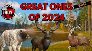 27 Great Ones and Counting! | Great Ones of 2024 PART 1!! | theHunter: Call of the Wild