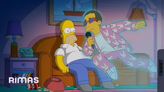 THE SIMPSONS, BAD BUNNY - TE DESEO LO MEJOR (Official Video)