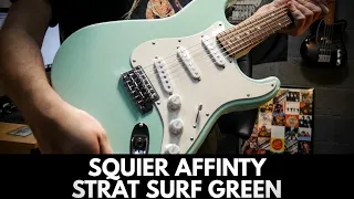 Squier By Fender Affinity Stratocaster Surf Green Review