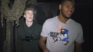 HAUNTED HOUSE WITH LAURI MARKKANEN AND CRISTIANO FELICIO | CHICAGO BULLS