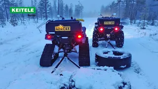 Keitele Forest, Talvitien teko