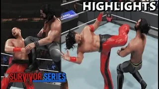 WWE 2K19 SETH ROLLINS VS SHINSUKE NAKAMURA | SURVIVOR SERIES 2018 - PREDICTION HIGHLIGHTS