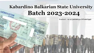 Kabardino Balkarian State University | KBSU |Batch 2023 2024 |Part - 1| MBBS abroad | MBBS Russia