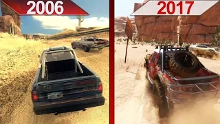 SBS Comparison | FlatOut 2 (2006) vs. FlatOut 4: Total Insanity (2017) | ULTRA | PC