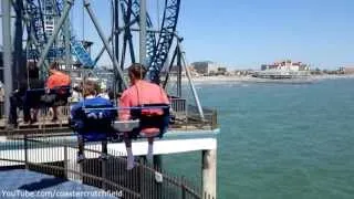 Texas Star Flyer (HD POV) Galveston Island Historic Pleasure Pier