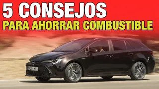 5 CONSEJOS para AHORRAR COMBUSTIBLE en coches HÍBRIDOS ⛽ 🚗