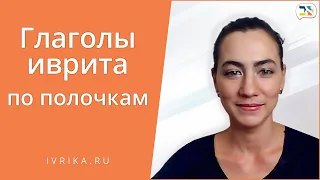 Глаголы иврита по полочкам ◈ Бесплатный урок Иврита ◈ Школа Иврика