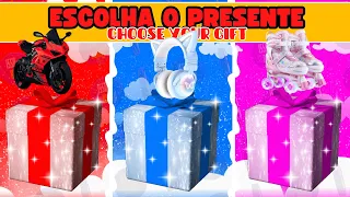 🎁ESCOLHA UM PRESENTE MOTO, FONE OU PATINS🎁 NÃO ESCOLHA O ERRADO 🎁🎁 ELIGE TU REGALO🎁🎁CHOOSE YOUR GIFT