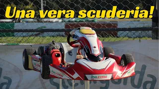 Ho guidato un kart da competizione!