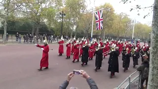 Changing of the Guards 14-11-2022, Band of the Household Cavalry from St James Palace