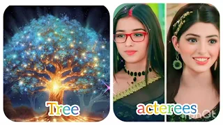 Tree vs acterees same_color ❣️ruhi tara kuhu sunaina pallvi ruhi juhi Krishna anmol palak #ringtone