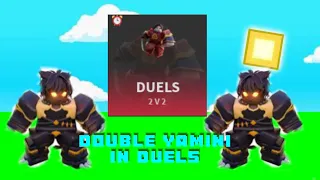 Double Yamini Dominating Duels.. (Roblox Bedwars)