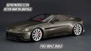 Full Video Build - Alpha Model 1/24 Aston Martin Vantage