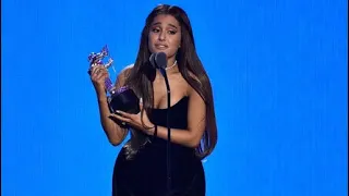 Ariana Grande wins Best Pop (Acceptance Speech) MTV VMAs 2018