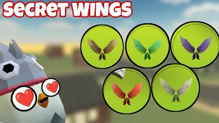 All secret wings in chicken gun update 3.4.0 🤫