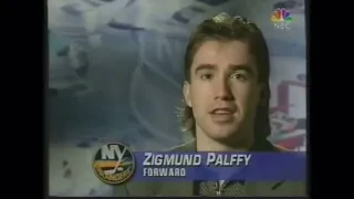 Ziggy Palffy Remembers his 1st 2 NHL Goals 1/21/95 Panthers at Islanders ( NHL Power Week, 1998)