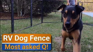 The BEST RV Dog Fence