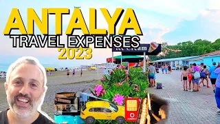 ANTALYA, TURKEY TRIP - HOW MUCH YOU NEED TO SPEND DAILY IN SUMMER 2023🇹🇷