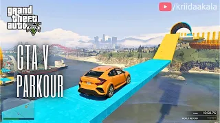 Gta5 5.17km long & 34% of success rate difficult most challenging parkour ever 🙂| GTA V