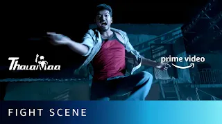 Thalapathy Vijay's Fight Scene | Thalaivaa | Amazon Prime Video