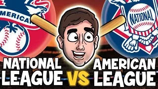 AMERICAN LEAGUE vs. NATIONAL LEAGUE | Bad British Commentary