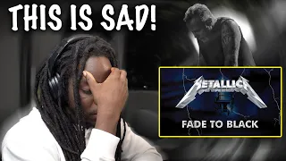 Metallica Fade To Black Reaction | James Hetfield's Tragedy