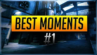 BEST MOMENTS #1 (ACEs, Flickshots, Crazy Clutches, Inhuman Reactions, Best Frags)